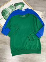 Sudadera azul rey