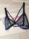 Bralette tiras marino